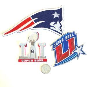 Patriots Patch Iron On NFL Patches New England DIY